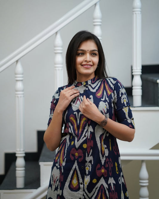 Pure Cotton Printed Kurta and Pant Set