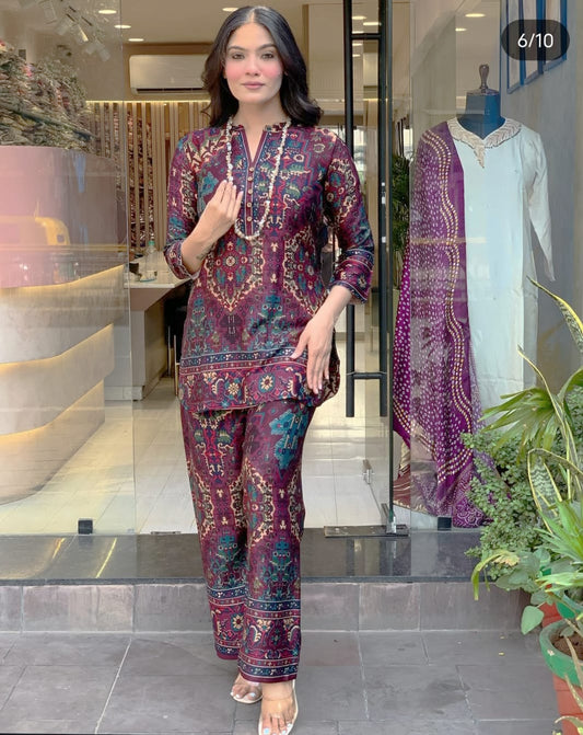 Premium Gazi Rayon Co-ord Set